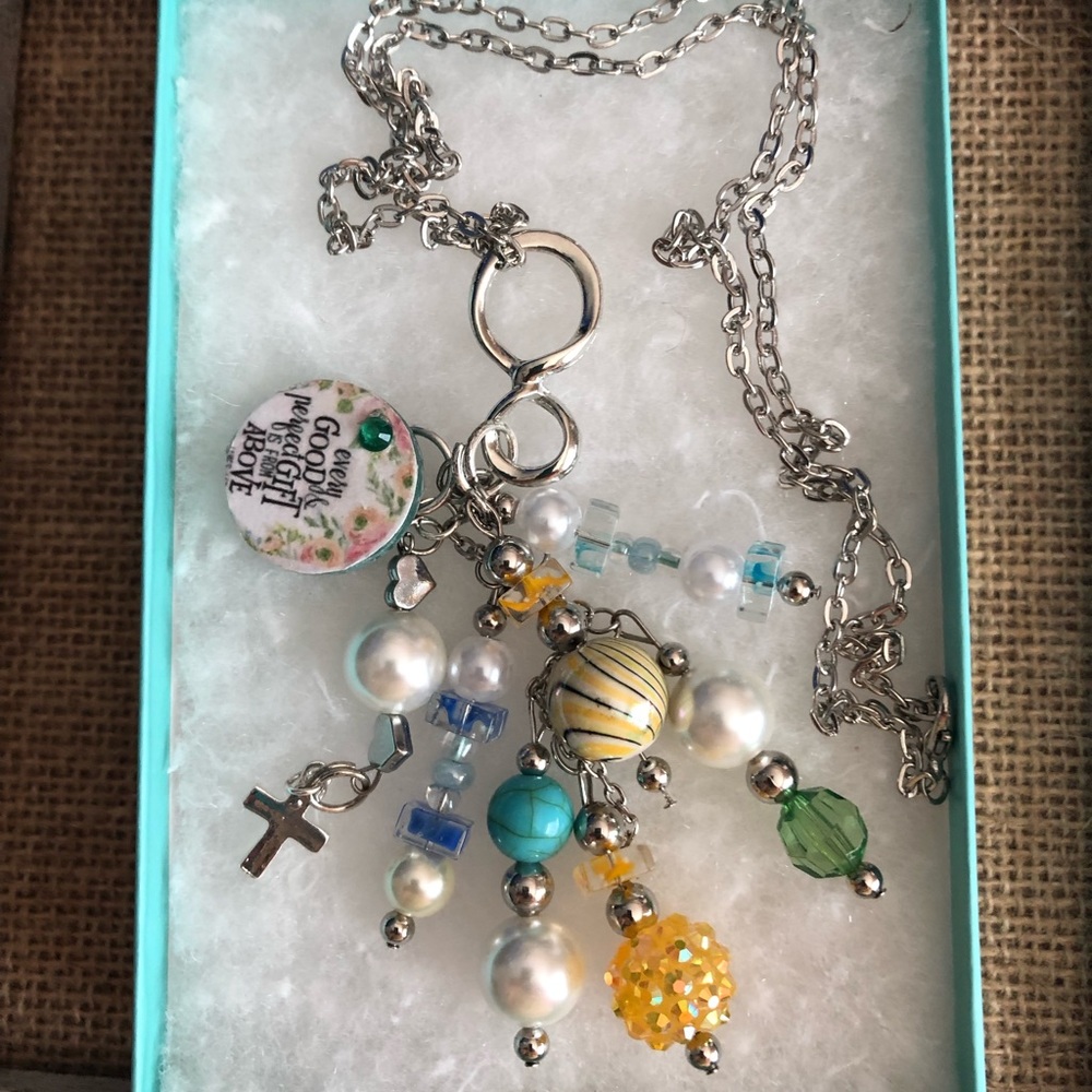Custom made necklace New Mom baby shower gift